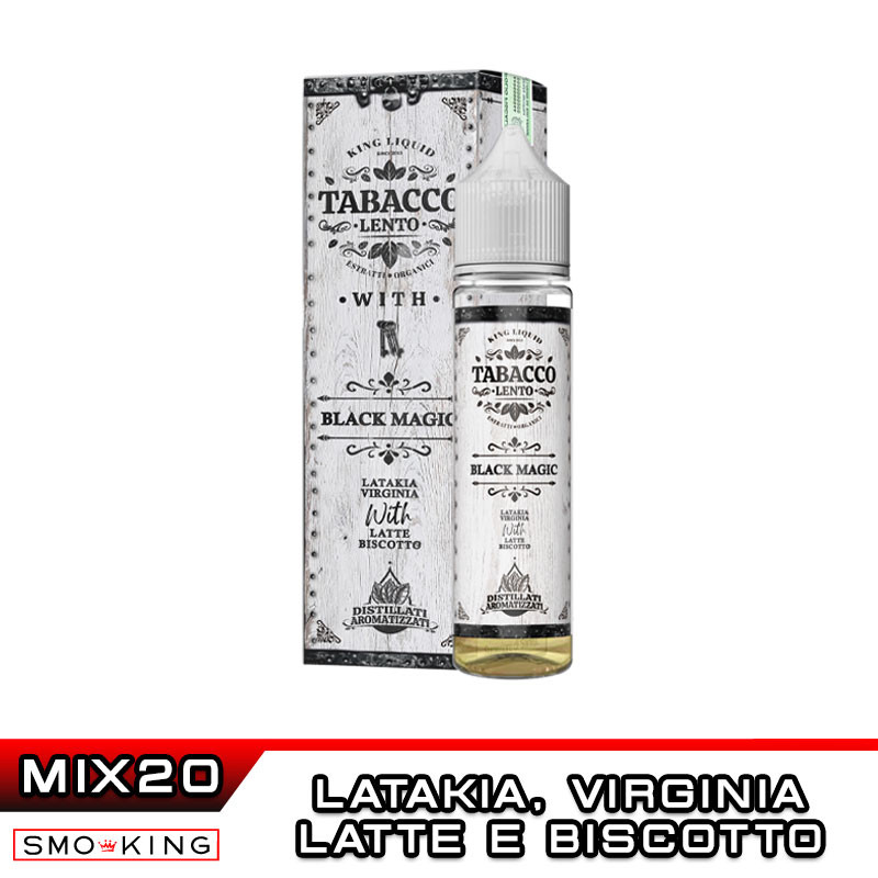 TABACCO LENTO WITH Black Magic Mix&Vape 20 ml King Liquid