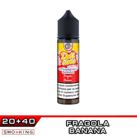 Delicious STRAWBERRY BANANA Aroma Shot 20ml DYP Fragola Banana