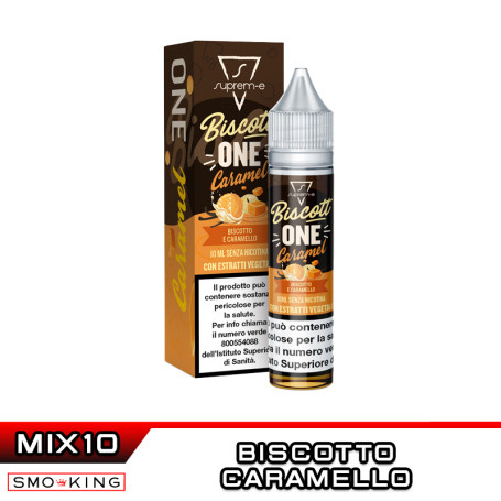 BiscottONE Caramel Mix&Vape 10+10 Suprem-e Biscotto Caramello