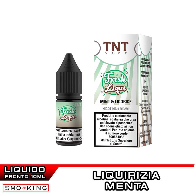 FRESH LIQUI Liquido Pronto Nicotina 10ml Tnt Vape