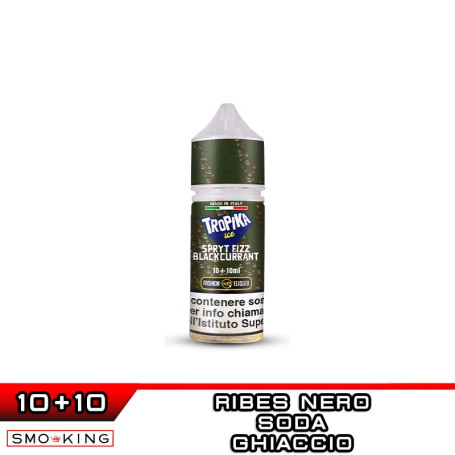 Tropika Ice SPRITZ FIZZ BLACKCURRANT Mini Shot 10+10 ml FASHION VAPE