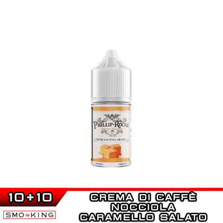 Créme De La Créme CREME SALTED CARAMEL Mini Shot 10+10 ml PHILLIP ROCKE Crema Caffè Nocciola Caramello Salato