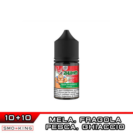 Zhumo APPLE STRAWBERRY PEACH Mini Shot 10+10 ml DYP