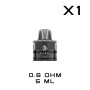 ELFX MEGA Open POD Refillable 5ML ELFBAR 1 Piece - 0.6 ohm
