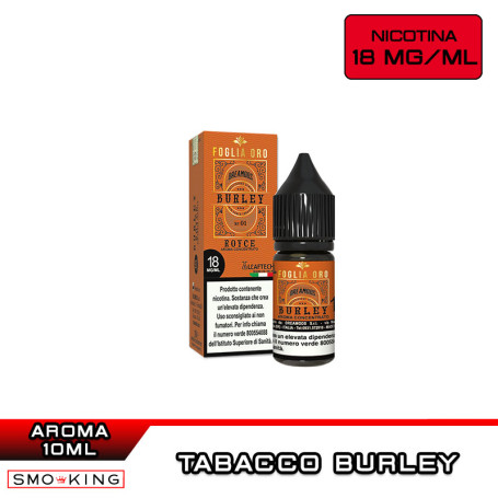 ROYCE Foglia Oro Aroma Concentrato 10ml Nicotina 18mg/ml DREAMODS Tabacco Burley Air Cured