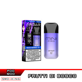 AIR BAR MINI PRO Kit Pod Mod 600mAh + Pod MIXED BERRIES AirBar