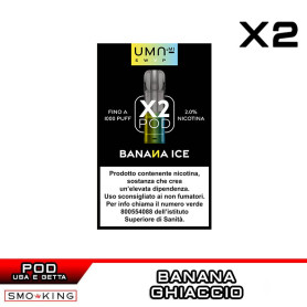 Banana Ice UMA SWAP Prefilled Pod UMA.mi 2ml - 2 pieces