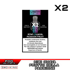 Kiwi Guava Passion Fruit UMA SWAP Prefilled Pod UMA.mi 2ml - 2 pieces