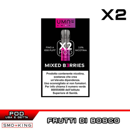 Mixed Berries UMA SWAP Prefilled Pod UMA.mi 2ml - 2 pieces