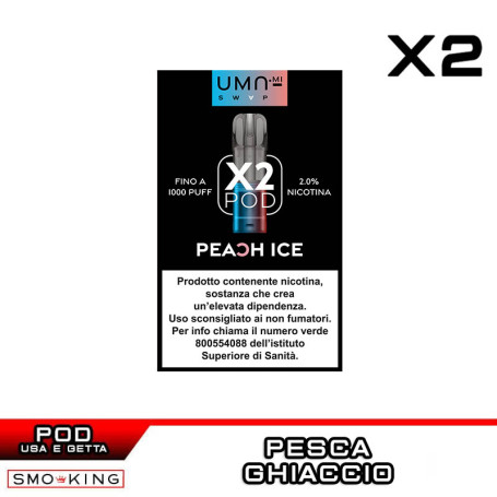 Peach Ice UMA SWAP Prefilled Pod UMA.mi 2ml - 2 pieces