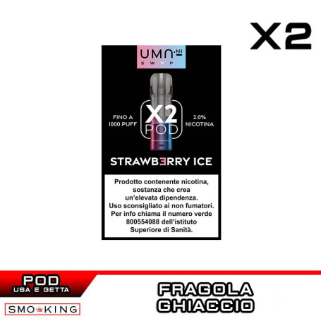 Strawberry Ice UMA SWAP Prefilled Pod UMA.mi 2ml - 2 pieces