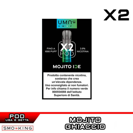 Mojito Ice UMA SWAP Prefilled Pod UMA.mi 2ml - 2 pieces