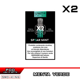 Spear Mint UMA SWAP Prefilled Pod UMA.mi 2ml - 2 pieces