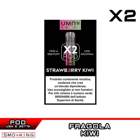 Strawberry Kiwi UMA SWAP Prefilled Pod UMA.mi 2ml - 2 pieces