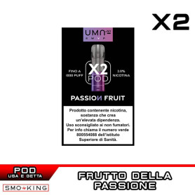 Passion Fruit UMA SWAP Prefilled Pod UMA.mi 2ml - 2 pieces