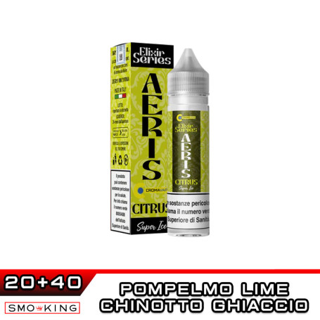 AERIS Elixir Series Aroma Shot 20 ml Croma Vape Pompelmo Lime Chinotto Ice