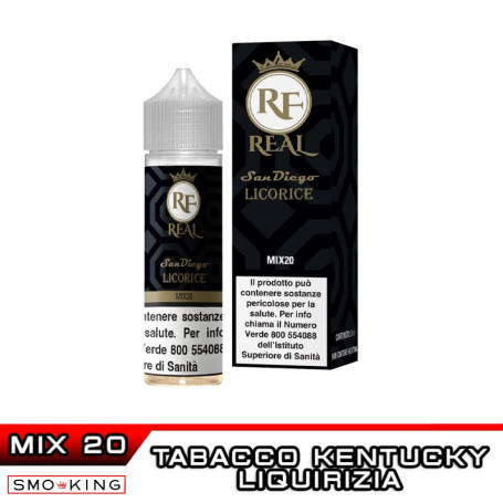 SAN DIEGO LICORICE Mix&Vape 20 ml Real Farma