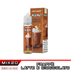 MILK ME! Choco Dream Mix&Vape 20 ml King Liquid Frappè Latte Cioccolato
