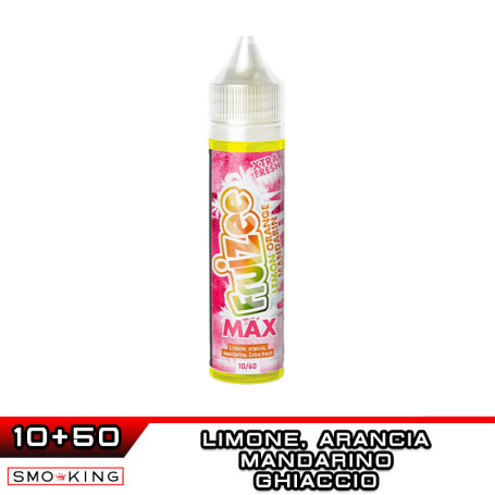 LEMON ORANGE MANDARIN FRUIZEE MAX Aroma Shot 10 ml in 60 ml Eliquid France Limone Arancia Mandarino Ice