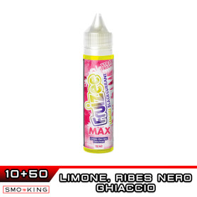 LEMON BLACKCURRANT FRUIZEE MAX Aroma Shot 10 ml in 60 ml Eliquid France Lampone Fragole Ice