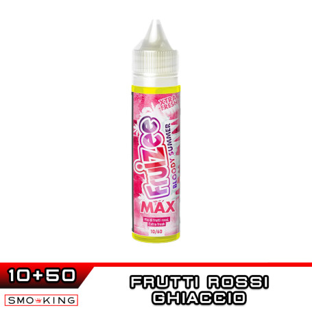 BLOODY SUMMER FRUIZEE MAX Aroma Shot 10 ml in 60 ml Eliquid France Mix Frutti Rossi Ice