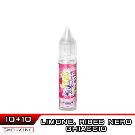 LEMON BLACKCURRANT FRUIZEE MAX Mini Shot 10+10 ml Eliquid France Limone Ribes Nero Ice
