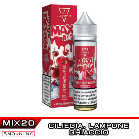 CHERRY RASPBERRY ICE Maxi Flavors Mix&Vape 20ml Suprem-e