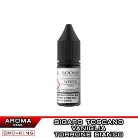 BOOMS WHITE Aroma 10ml TNT Vape Sigaro Toscano Vaniglia Torrone Bianco