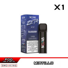 BLUEBERRY N.27 ZETA Disposable Pod NOOVA 1 Piece