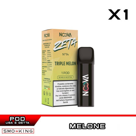 TRIPLE MELON N.14 ZETA Pod Usa e Getta NOOVA 1 Pezzo Melone Bianco Anguria Cantalupo