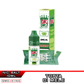 DK Salts DOUBLE APPLE eLiquid Nicotine Salts 10ml DONUT KING
