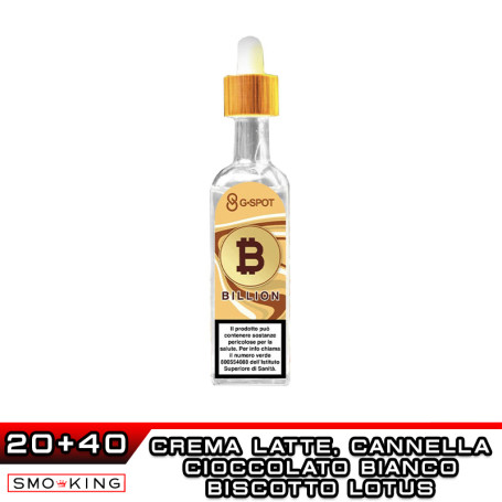 BILLION Super Premium Aroma Shot 20 ml G-Spot GLASS