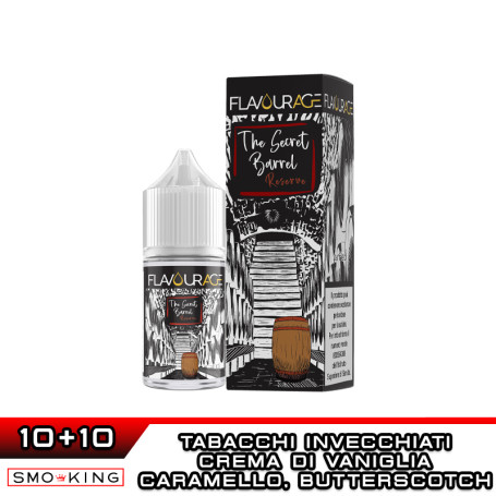 THE SECRET BARREL RESERVE Mini Shot 10+10 ml FLAVOURAGE