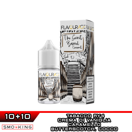 THE SECRET BARREL COCONUT Mini Shot 10+10 ml FLAVOURAGE