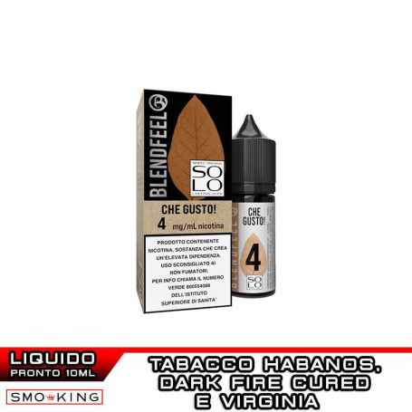 CHE GUSTO Solo 10ml Liquido Pronto Nicotina Blendfeel
