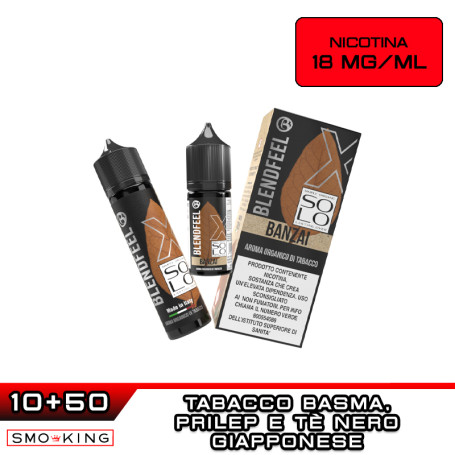 BANZAI SOLO X60 Liquido Shot 10ml (10+50) BLENDFEEL