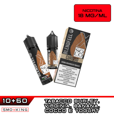 CURIOSO SOLO X60 Liquido Shot 10ml (10+50) BLENDFEEL