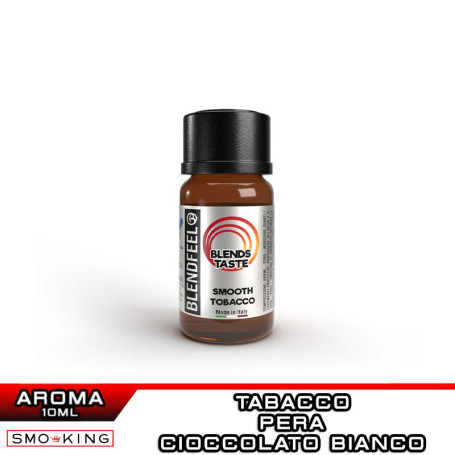 SMOOTH TOBACCO Blends Taste Aroma Concentrato 10 ml BLENDFEEL Tabacco Pera Cioccolato Bianco