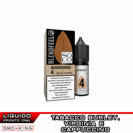 BUONGIORNO Solo 10ml Ready Liquid Nicotine Blendfeel