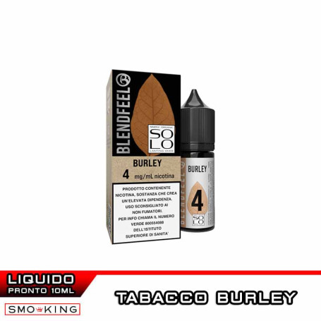 BURLEY Solo 10ml Ready Liquid Nicotine Blendfeel
