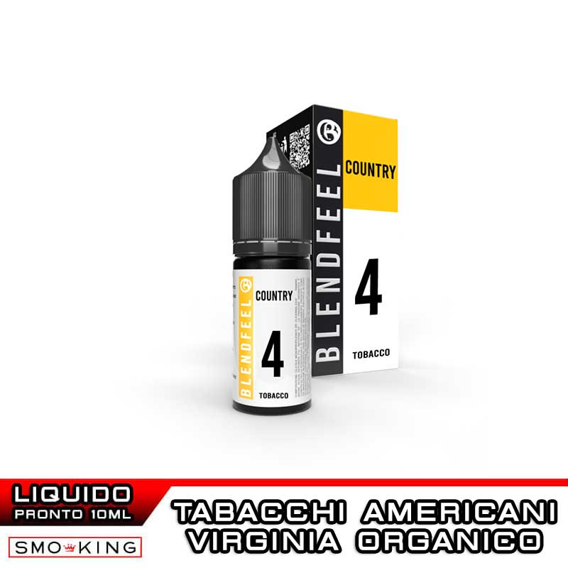 COUNTRY Liquido Pronto Nicotina 10 ml Blendfeel