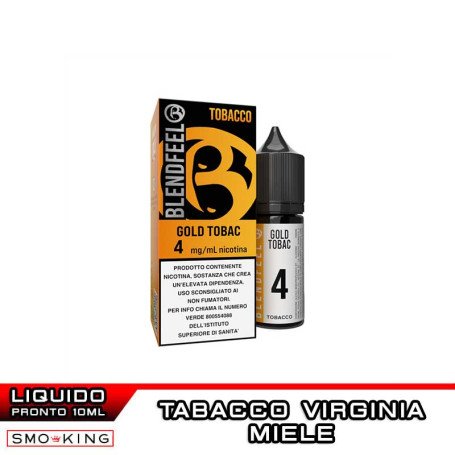 GOLD TOBAC 10ml Ready Liquid Nicotine Blendfeel