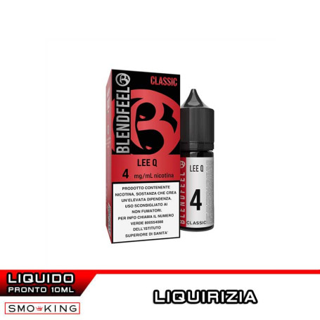 LEE Q 10ml Liquido Pronto Nicotina BLENDFEEL Liquirizia