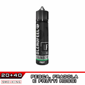 RAINBOW Longfill Aroma Shot 20ml BLENDFEEL Fragola Pesca Frutti Rossi