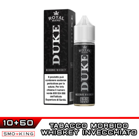 DUKE RESERVE WHISKEY Aroma Shot 10 ml in 60 ml ROYAL BLEND