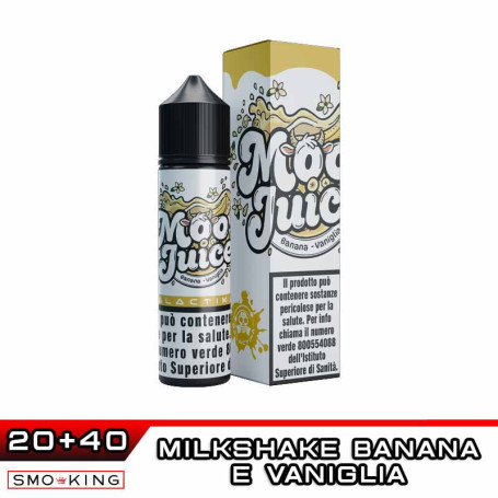 MOO JUICE BANANA E VANIGLIA Aroma Shot 20 ml GALACTIKA
