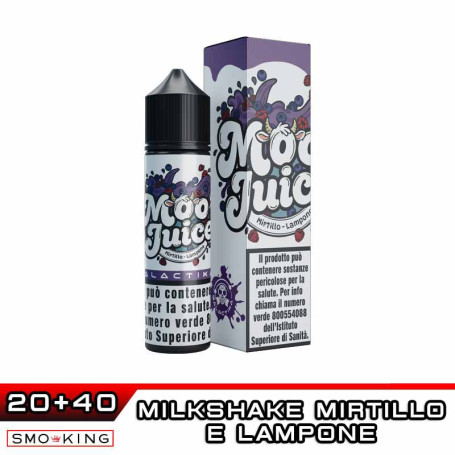 MOO JUICE MIRTILLO E LAMPONE Aroma Shot 20 ml GALACTIKA