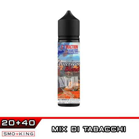 AMERICAN BLEND - NOI - Aroma Shot 20ml EXTRACTION MANIA Mix di Tabacchi