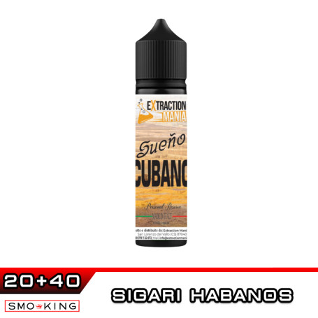 SUEÑO CUBANO - SIGARI - Aroma Shot 20ml EXTRACTION MANIA Sigari Habanos