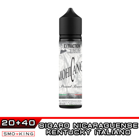 MOHICANO - SIGARI - Aroma Shot 20ml EXTRACTION MANIA Sigaro Nicaraguense Kentucky
